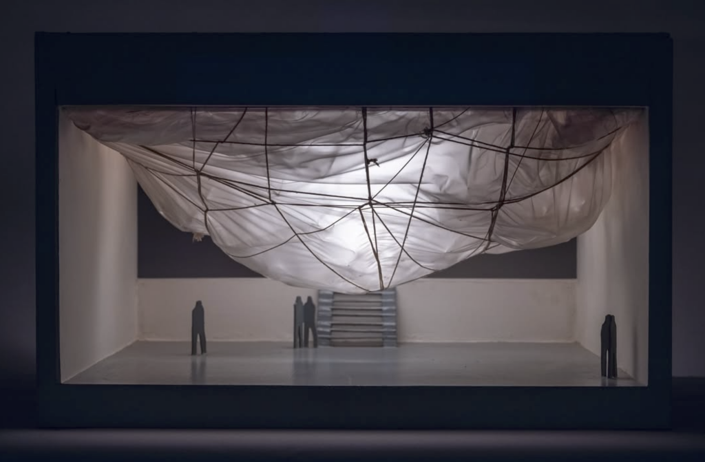 Christo and Jeanne-Claude, &ldquo;Air Package on a Ceiling (Project for the Institute of Contemporary Art, University of Pennsylvania, Philadelphia),&rdquo; 1968. Photo Charles Roussel. Artwork &copy; Christo and Jeanne-Claude Foundation
