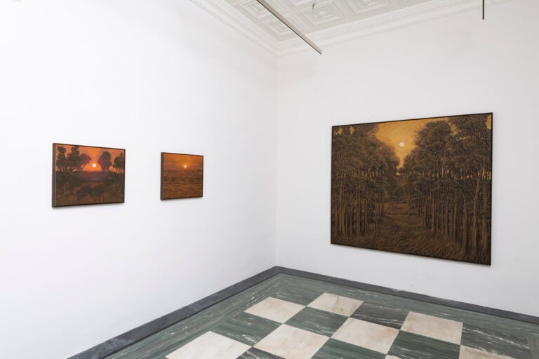 Spazio Amanita, Installation view_Francesco Cima_Osteria del sole_Courtesy of the Artist and Amanita