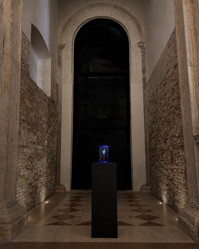 Thetis nella Chiesa dei Santi Cosma e Damiano a Venezia. Courtesy the artist