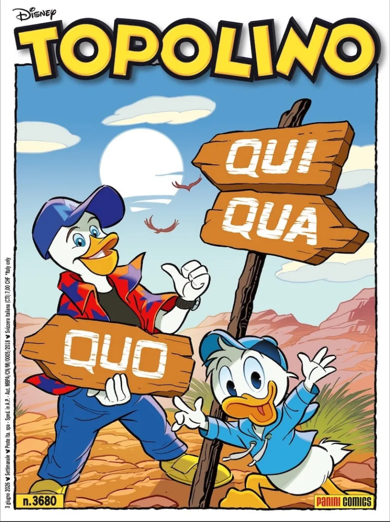 Un nuovo numero di Topolino diretto da Max Pezzali