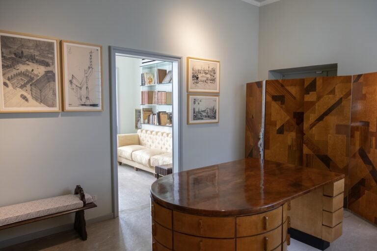 Una nuova casa per Piero Portaluppi a Villa Necchi. Piero Portaluppi l'arte del disegno. Photo Barbara Verduci, 2026 &copy; FAI