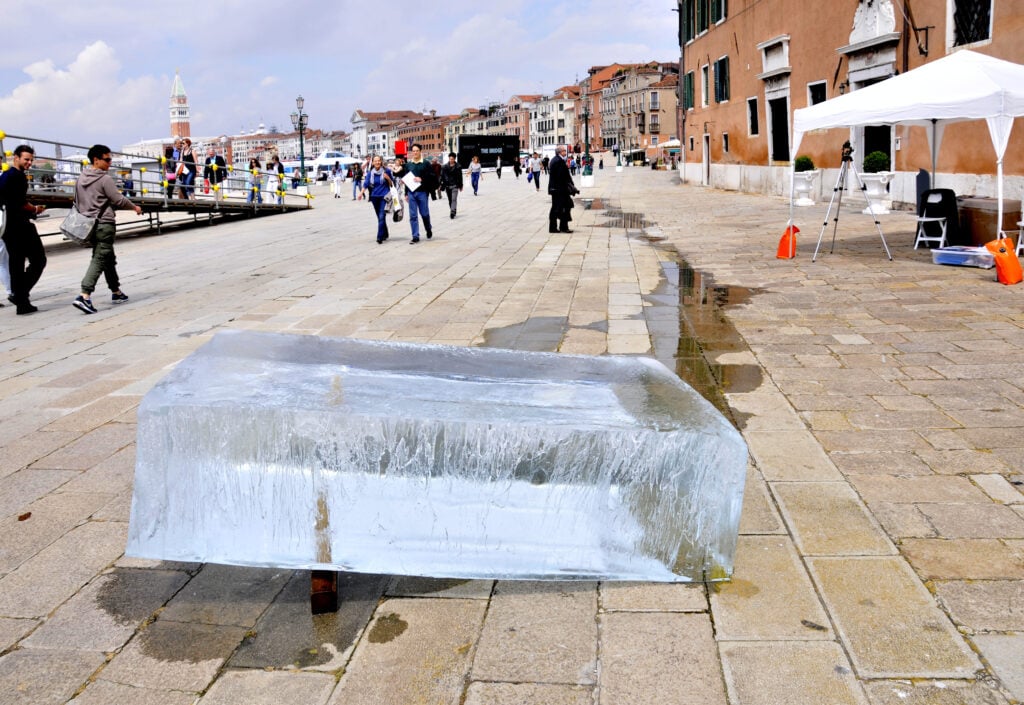 Stefano Cagol – The Ice Monolith. After Land