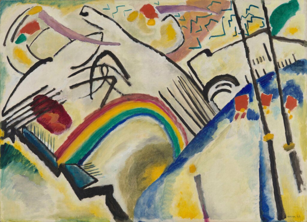 Vasilij Kandinskij, Cosacchi, 1910-11. Courtesy Tate