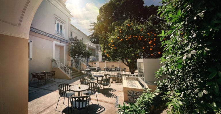 Il giardino di Villa Rosa ad Anacapri
