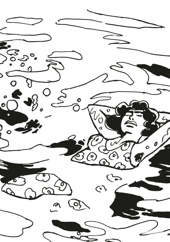 Yamamoto Miki, tavola dal manga Sunny Sunny Ann! (Doku ÔÇô Coconino Press)
