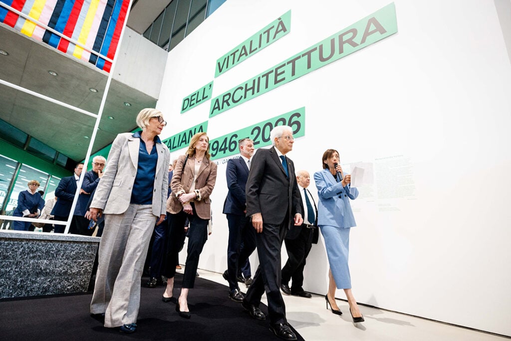 Vitalità dell’architettura italiana 1946-2026, MAXXI. Visita del Presidente della Repubblica. Photo MUSA