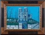 Colibri (Bruno Bricoli), Bouquinistes con Notre Dame, 1993. Courtesy Casa Museo Colibri