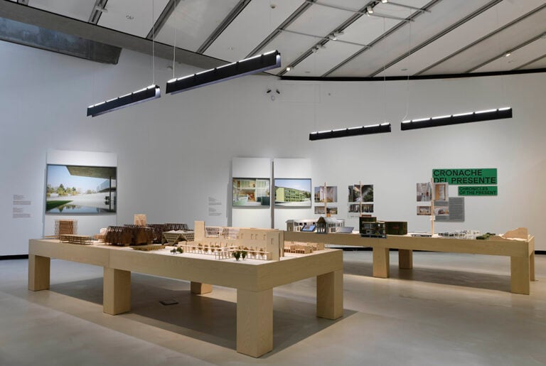 Vitalit&agrave; dell&rsquo;architettura italiana 1946-2026, MAXXI. Allestimento. Photo G. Benni