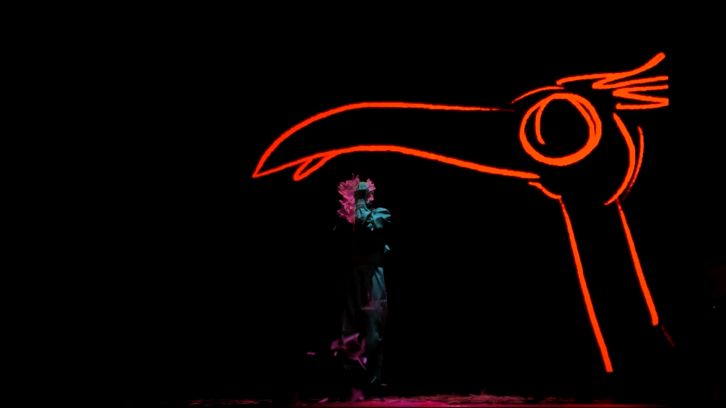 Sathya Nardelli e Nicholas Turba, Pale Blue Dot. Portraits on stage