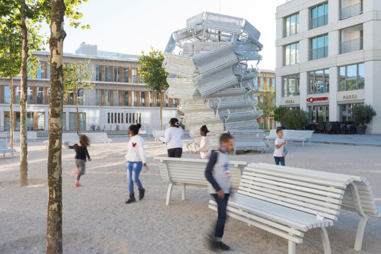Olaf Metzel Bauhausplatz Muenchen 2021 Foto Florian Huth
