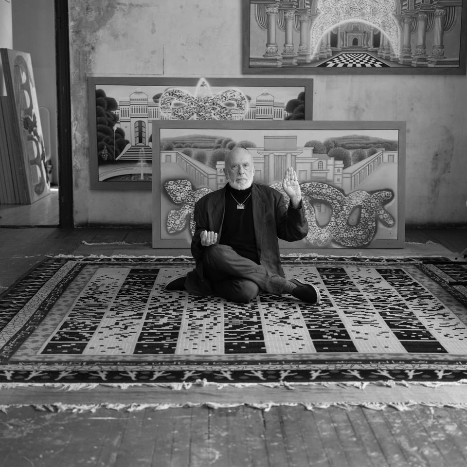 Ritratto di Francesco Clemente, maggio 2026, New York. Ph: Jeannette Montgomery Barron © Triennale Milano