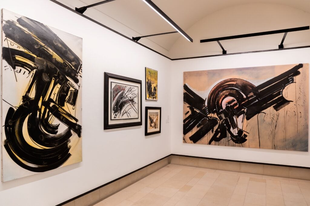 A Lecce la pittura è meccanica con la mostra di uno dei protagonisti della Mec-Art 
