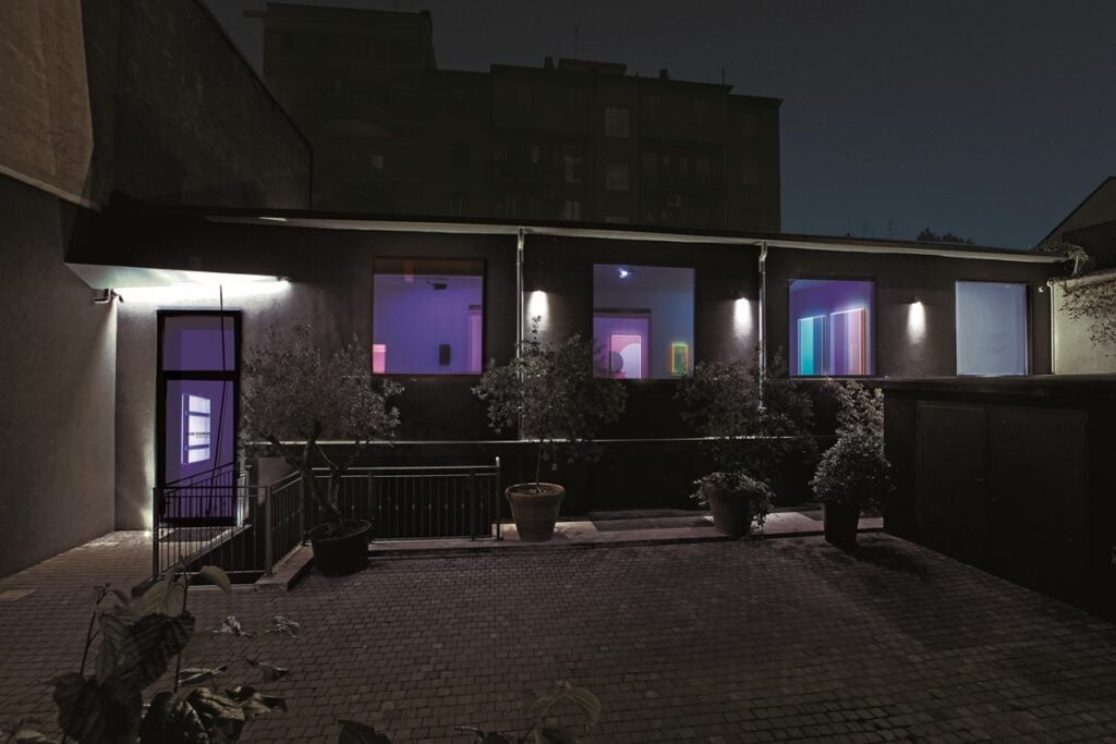 La mostra di Regine Schumann alla Dep Art Gallery, Milano, 2019. Photo Bruno Bani. Courtesy Dep Art Gallery