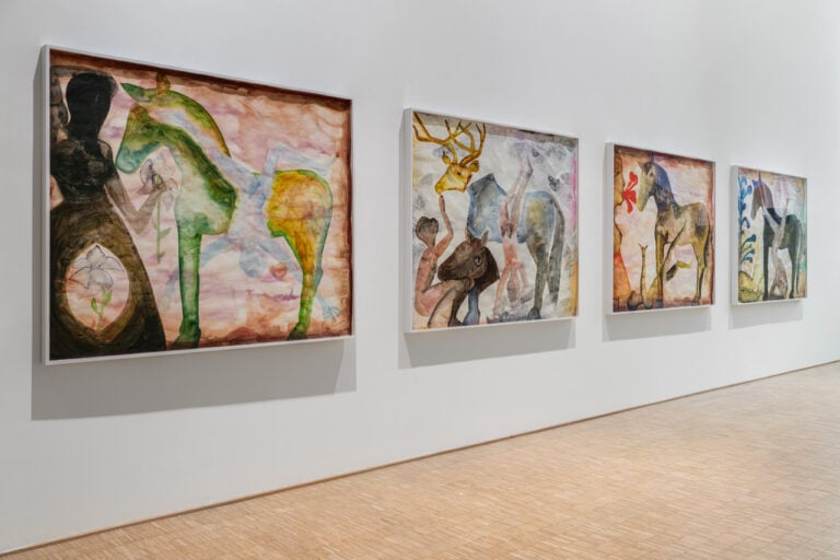 Francesco Clemente. In between. Ph: Delfino Sisto Legnani / DLS studio &copy; Triennale Milano
