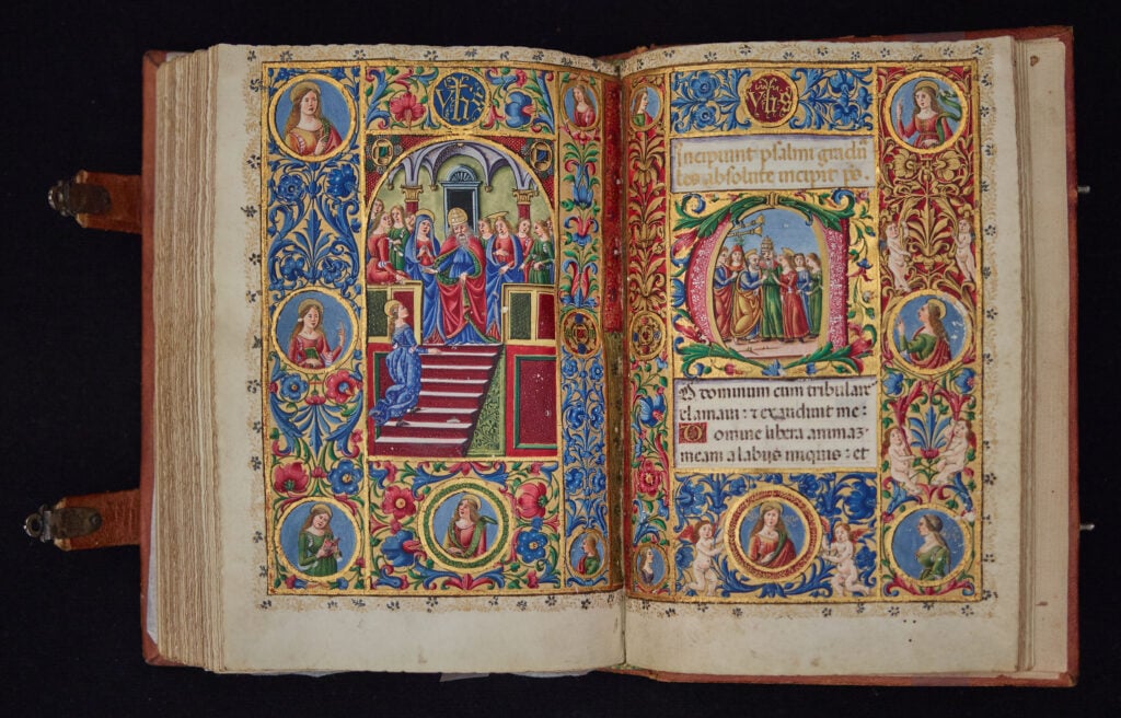 Attavante degli Attavanti (miniature), Libro d'Ore, 1480-1500. Milano, Archivio Storico Civico e Biblioteca Trivulziana, cod. Triv. 44