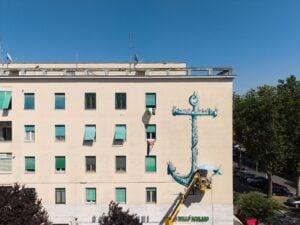 Il quartiere Tufello di Roma sempre più ricco di street art. Il nuovo intervento è di Nico Lopez Bruchi, l’intervista