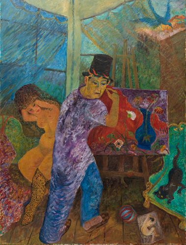 Antonietta Raphael, Mafai nello studio