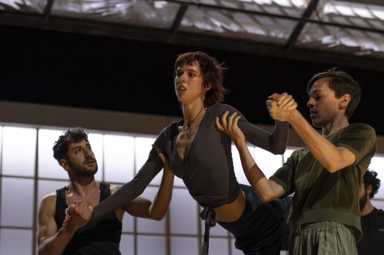 BURN, &Egrave;ve-Marie Dalcourt (Anna), Giovanni Castelli, Alessandro Burini, ph Fabrizio Sansoni, Teatro dell'Opera di Roma