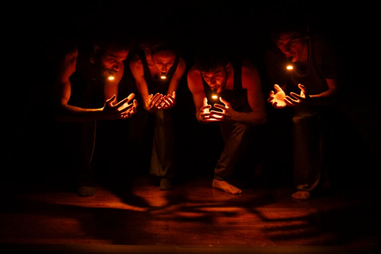 BURN, Jacopo Giarda, Valeria Scalisi, Giovanni Castelli, Alessandro Burini, ph Fabrizio Sansoni, Teatro dell'Opera di Roma