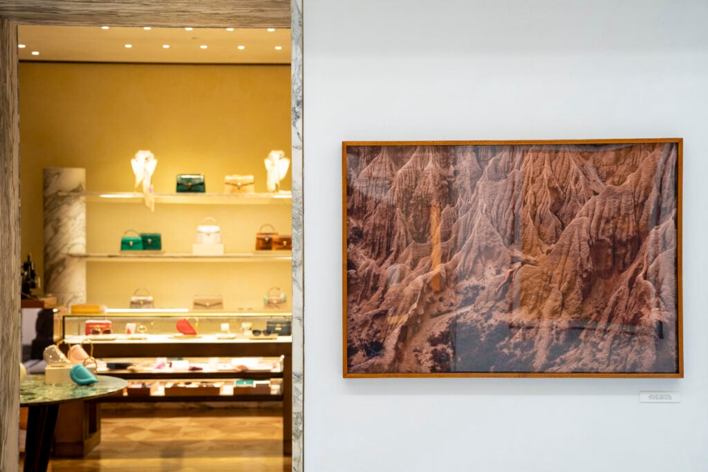 Corpi di Luce, installation view at Bvlgari Roma