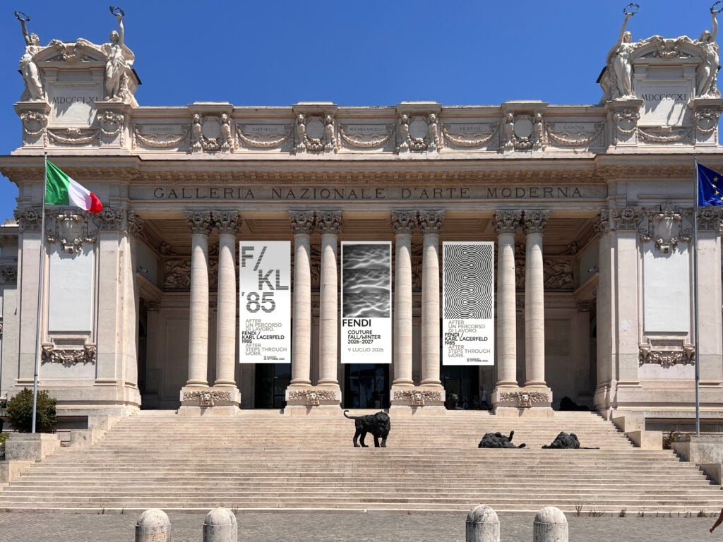 La maison Fendi sceglie la Galleria d’Arte Moderna di Roma. Prima la sfilata Couture e poi la grande mostra su Lagerfeld