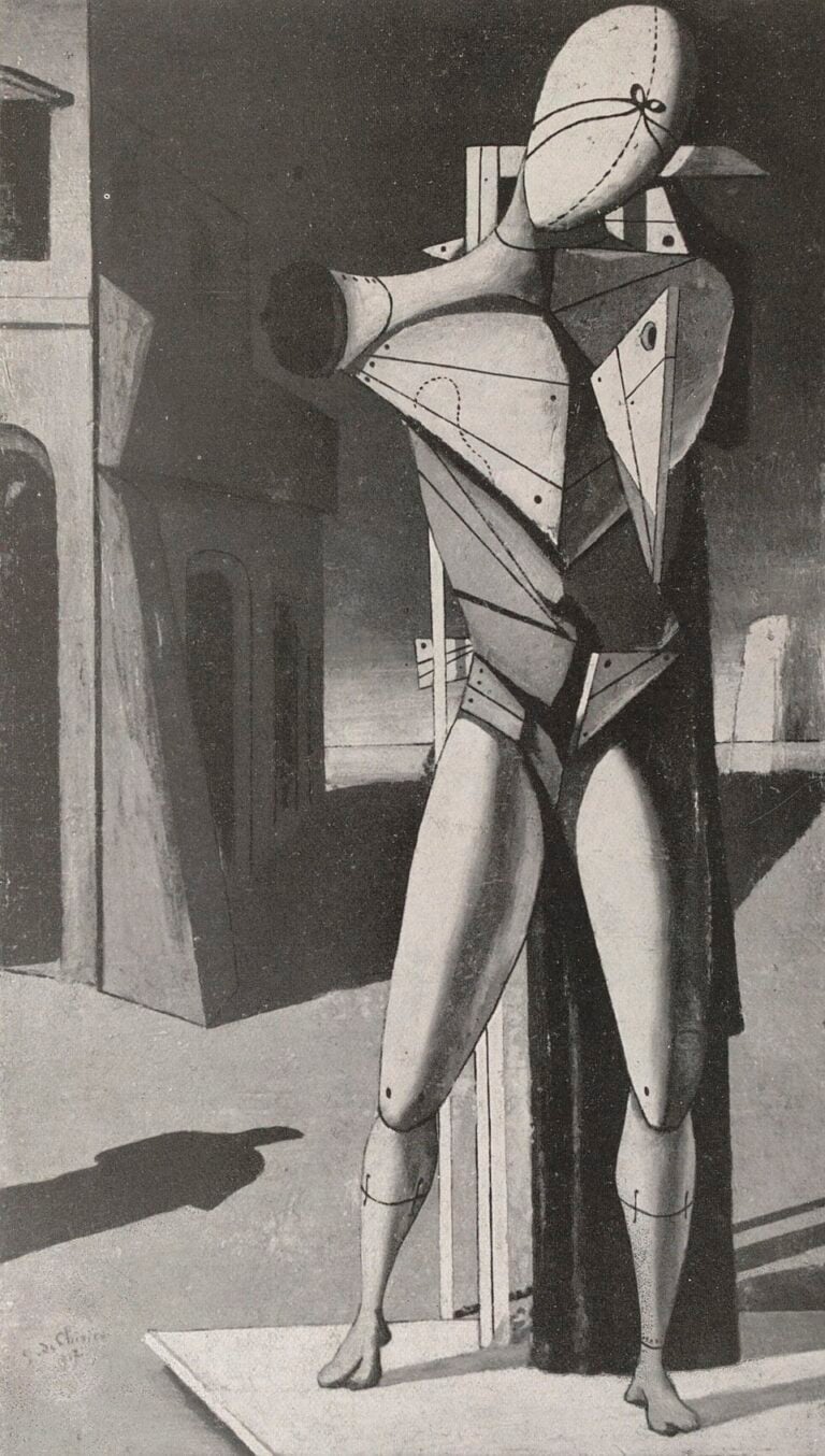 Maria Luisa Frisa, &ldquo;Il corpo alla moda&rdquo;, Giorgio de Chirico, Il trovatore Public domain, via Wikimedia