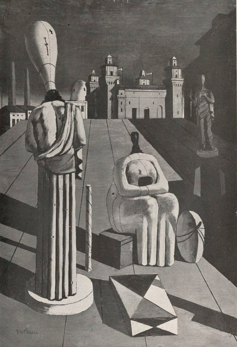 Maria Luisa Frisa, &ldquo;Il corpo alla moda&rdquo;, Giorgio de Chirico, Les muses inquiétantes Public domain, via Wikimedia Commons