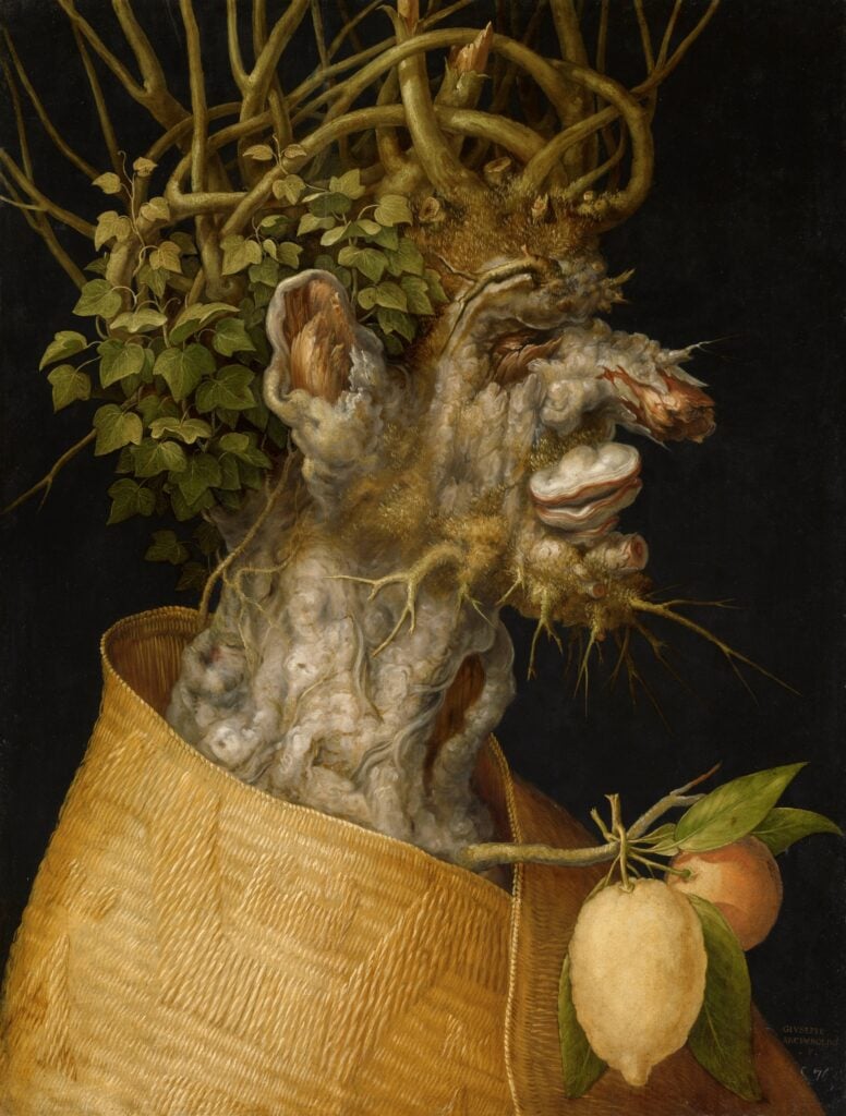 Giuseppe Arcimboldo, L'inverno, 1563 &copy; KHM-Museumsverband