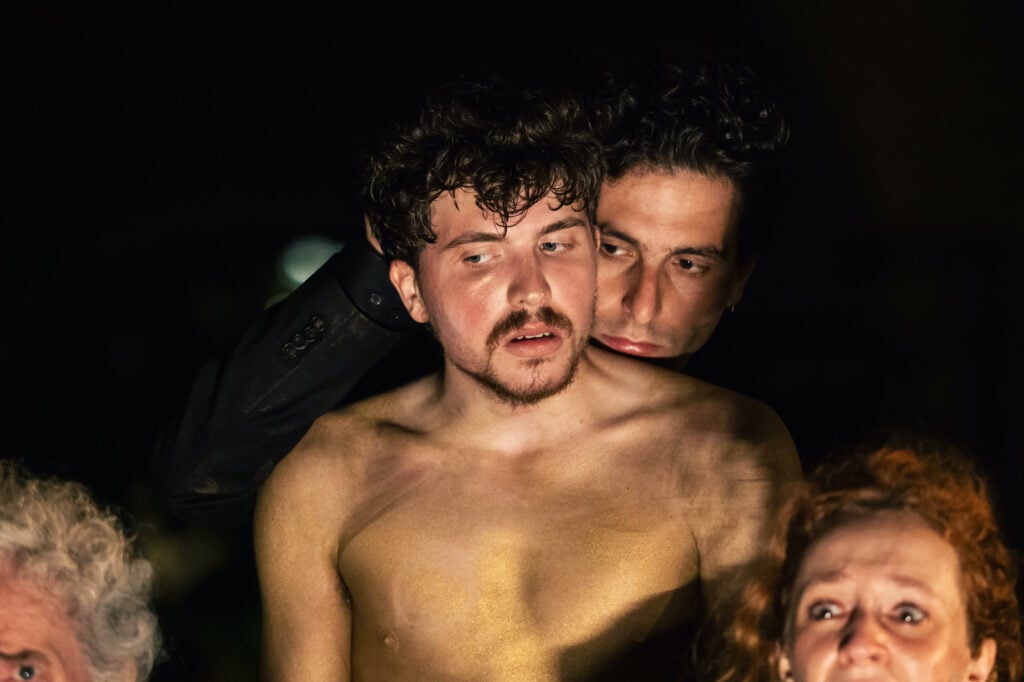 I persiani, Giannini,Santi, PIcello, Campanati. Foto Giulia Lenzi