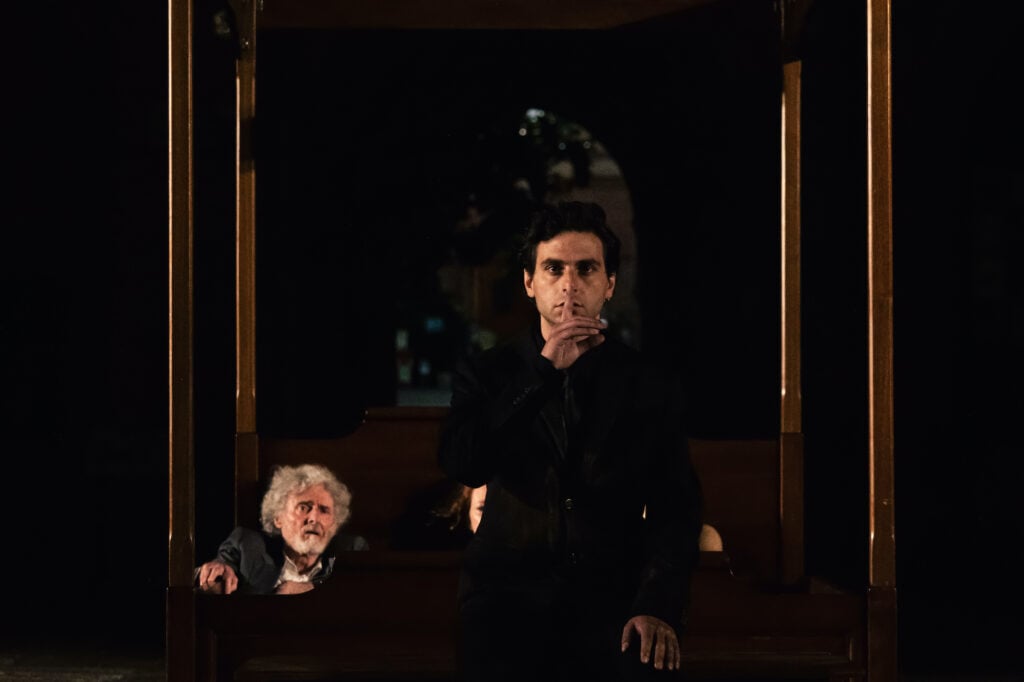 I persiani, Marco Santi, Enrico Campanati. Foto Giulia Lenzi