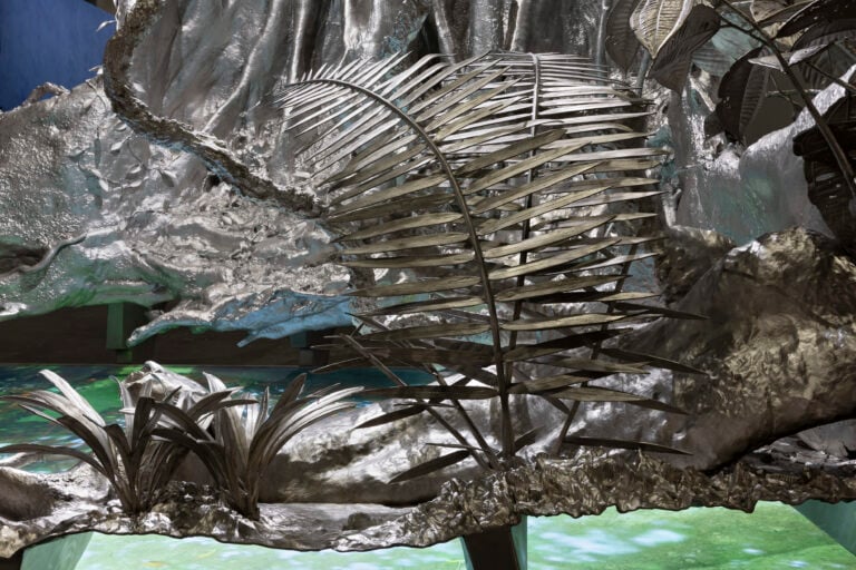 Installation view, Timur Si-Qin, Mariposita, Art Basel Unlimited, 2026. Ph: Gina Folly