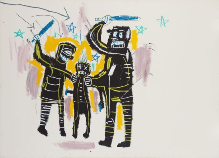 Jean Michel Basquiat, Jailbirds, 1983 &copy; The Estate of Jean Michel Basquiat