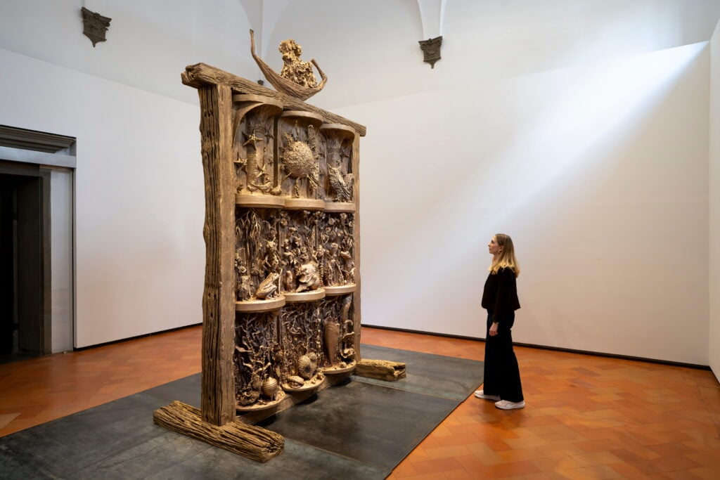 Il Canto infinito di Jean-Marie Appriou è in mostra a Palazzo Strozzi a Firenze