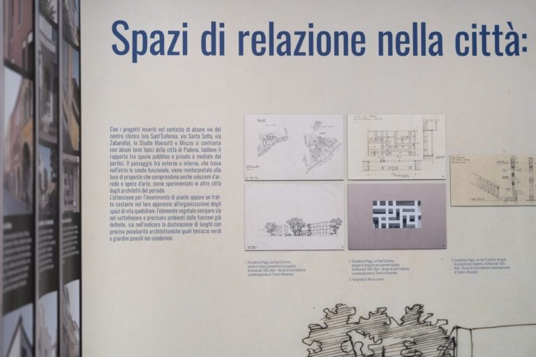 La mostra "Padova, la citt&agrave; che cresce: Francesco Mansutti e Gino Miozzo". Photo &copy; Celestia Studio