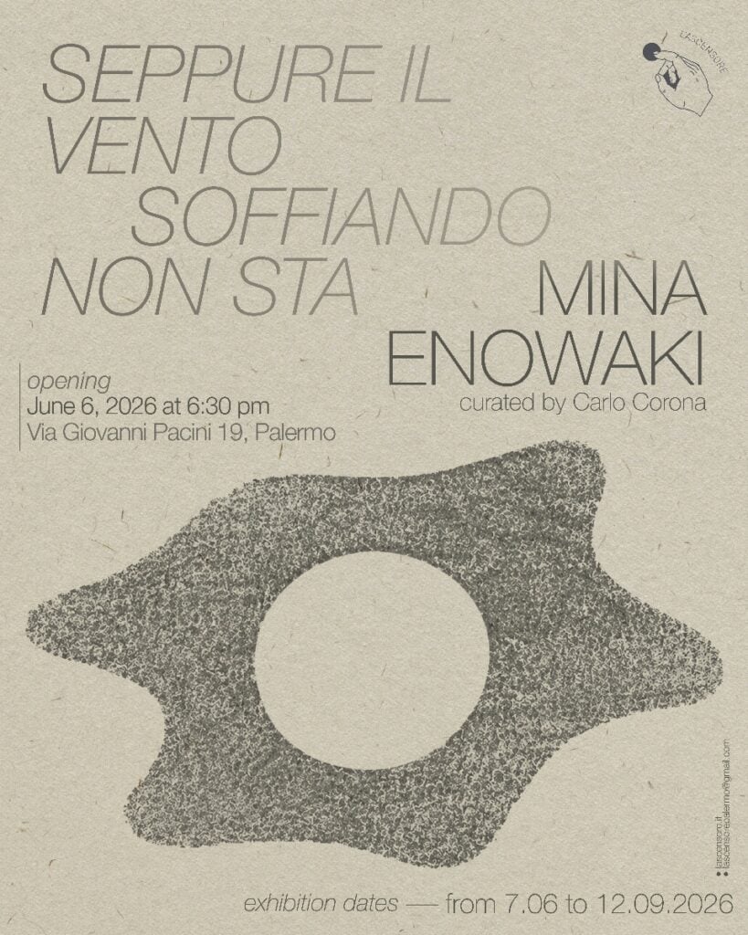Mina Enowaki – Seppure il vento soffiando non sta