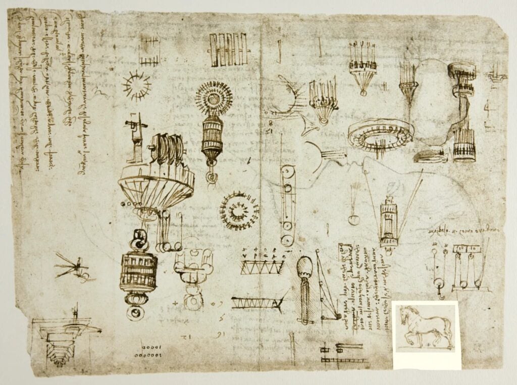 Per la prima volta in 400 anni il Codice Atlantico di Leonardo da Vinci &egrave; completo