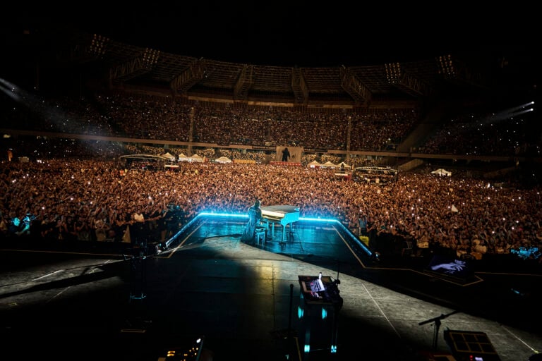 Liberato in concerto allo stadio Maradona di Napoli, Ph Glauco Canalis
