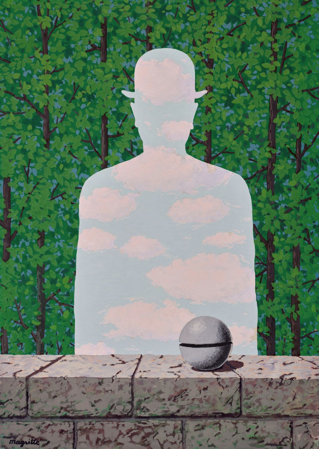 Ren&eacute; Magritte, La Belle Promenade. Courtesy Sotheby&rsquo;s