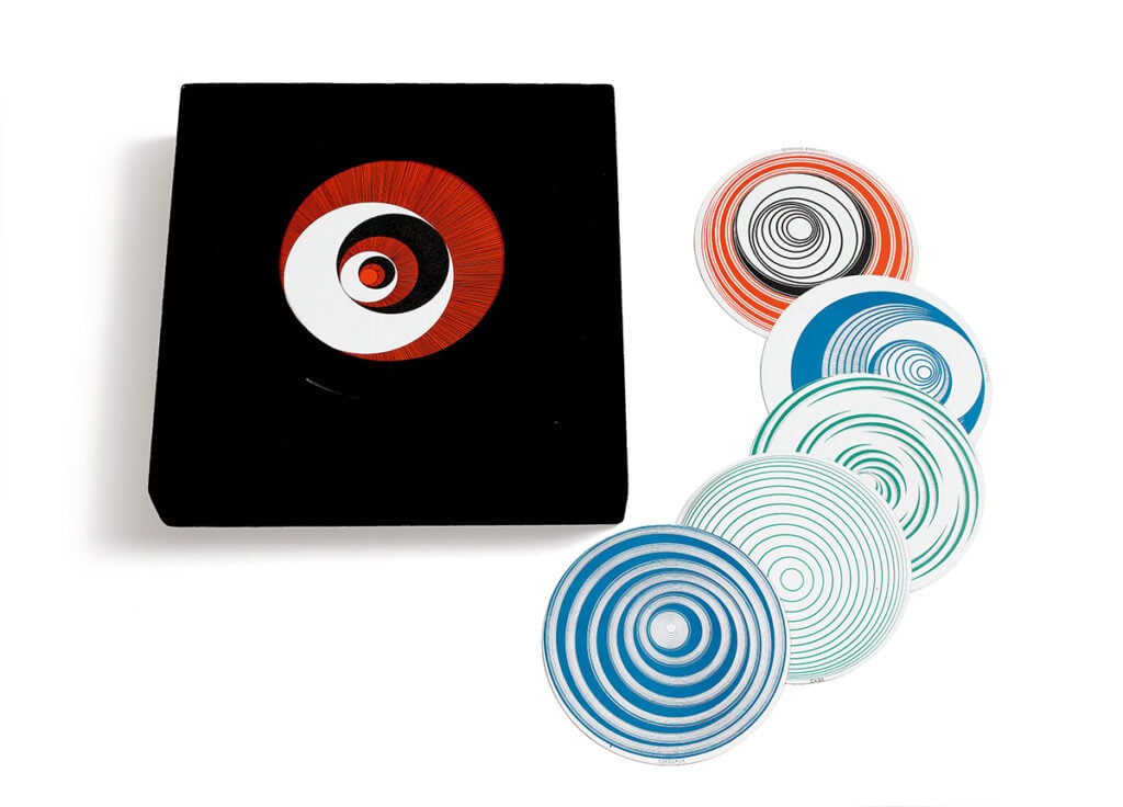 Marcel Duchamp, Rotorelief, 1965. © Marcel Duchamp Estate, SIAE 2026, Courtesy Thaddaeus Ropac gallery, London - Paris - Salzburg - Milan - Seoul
