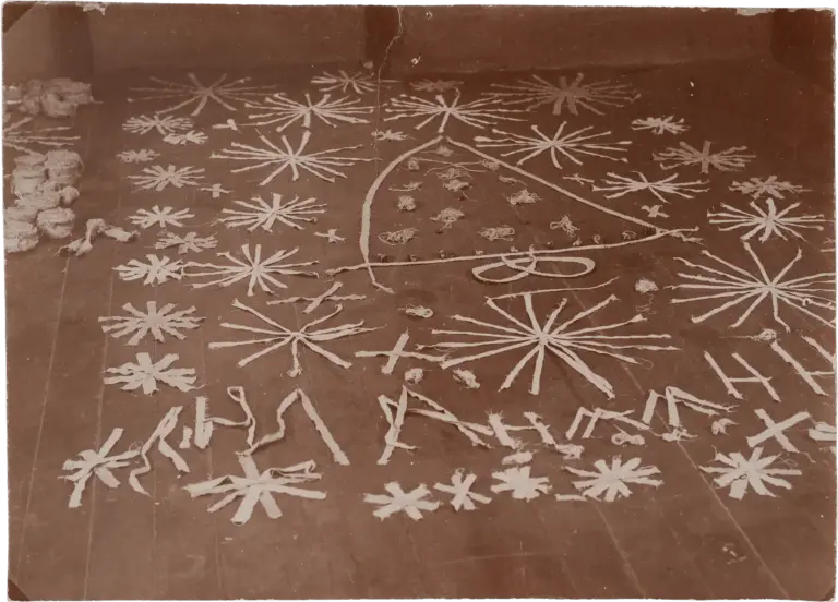 Marie Lieb - Senza titolo (Cella di Marie Lieb), Collezione Prinzhorn