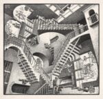 Maurits Cornelis Escher, Relativit&agrave;, luglio 1953