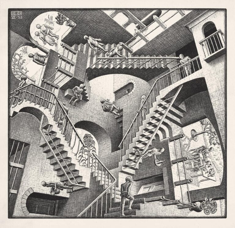 Maurits Cornelis Escher, Relativit&agrave;, luglio 1953