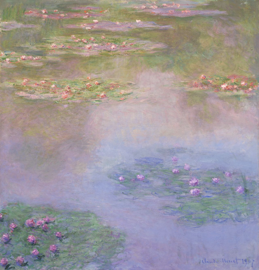 Claude Monet, Nymph&eacute;as. Courtesy Sotheby&rsquo;s