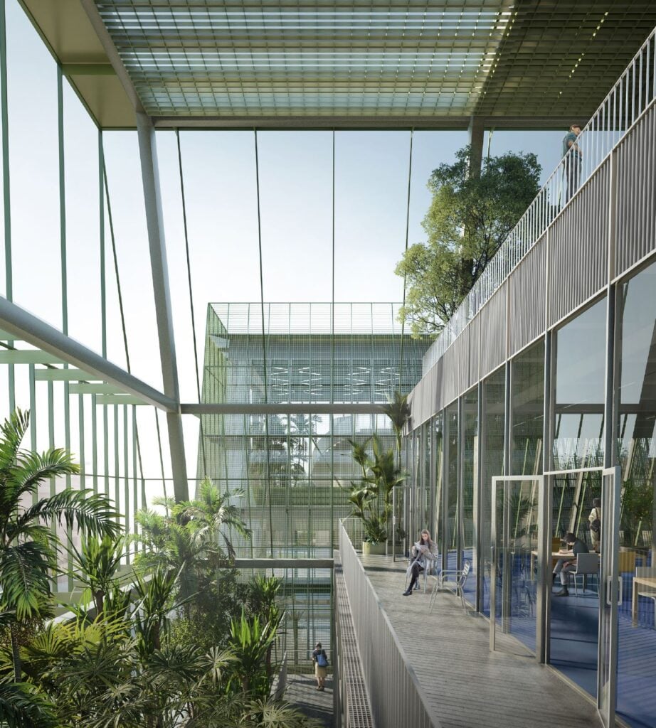 Nuova BEIC Render Parco with Onsitestudio, Baukuh, SCE Project, Studio Mistretta, Starching, Stain Engineering, (Ab)Normal, Atmos Lab, DOTDOTDOT