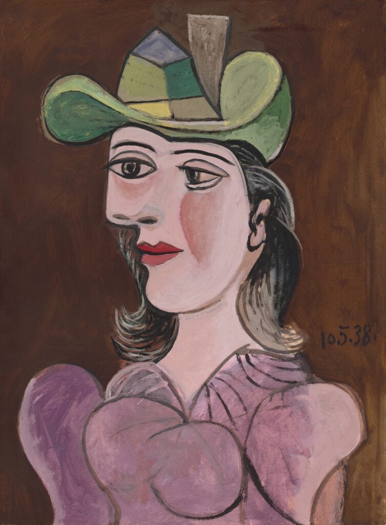 Pablo Picasso, Buste de femme, 1938. Courtesy Sotheby's