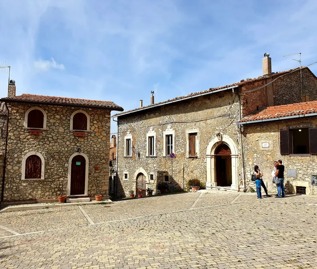 Una veduta di Pereto