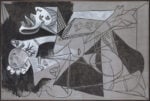 Picasso. Madre con bimbo morto (II) 1937, olio su tela. Museo nazionale Centro d'arte Reina Sofia Madrid