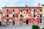 Il murales di Tellas a Riparbella