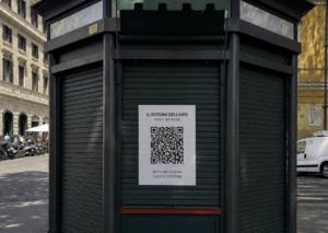 La più vasta mostra collettiva mai organizzata sta tutta rinchiusa in un codice QR