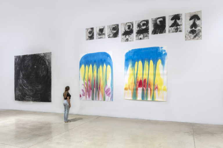 Miriam Cahn. Ci&ograve; che mi guarda, installation view, Roma, 2026. Ph.Ela Bialkowska - OKNO studio. Courtesy MACRO &ndash; Museo d&rsquo;Arte Contemporanea di Roma